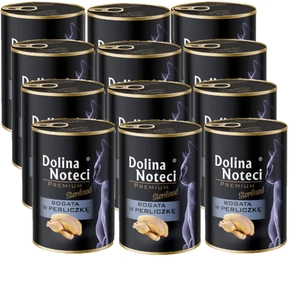 DOLINA NOTECI Premium pentru pisici sterilizate, bogată în bibilică 12x400g