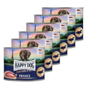 Happy Dog Sensible Pure France (rață) 6x200g