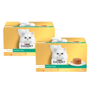 Purina Gourmet Gold Hrană pentru pisici Savoury Cake 96x 85 g