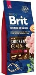 Brit Premium By Nature Senior L+XL cu pui 15kg