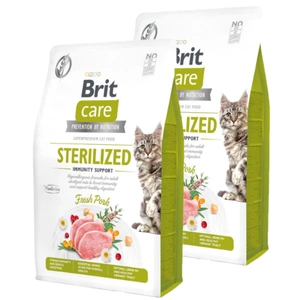 BRIT Care Cat Fără cereale Sterilizat Sprijin pentru imunitate 2x7kg