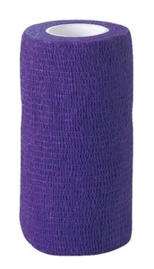 Kerbl Pansament adeziv EquiLastic, 7,5 cm, violet