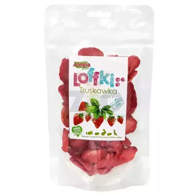 ALEGIA - Loffki Capsuni Liofilizate 20g