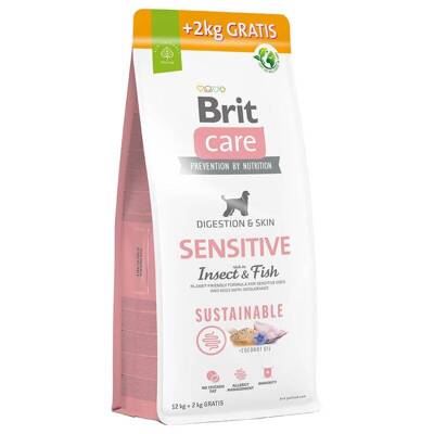 BRIT CARE Sustainable Sensitive Insect & Fish 2x14kg - 3% off !!!