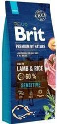 Brit Premium By Nature Sensitive cu miel și orez 15kg + Mr.BIG 400g GRATIS
