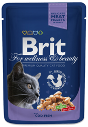 Brit Premium Cat Adult Cod 100g