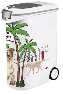 Curver PetLife Container de depozitare a hranei pentru câini 20l