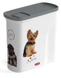 Curver PetLife Container de depozitare a hranei pentru câini 2l