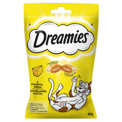 DREAMIES Cheese Snack pentru pisici 60g