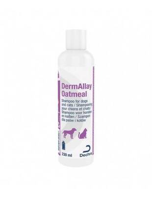 DermAllay Oatmeal 230 ml șampon pentru câini și pisici