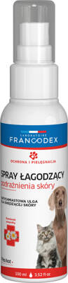 FRANCODEX Spray calmant pentru iritații cutanate pentru câini și pisici 100 ml