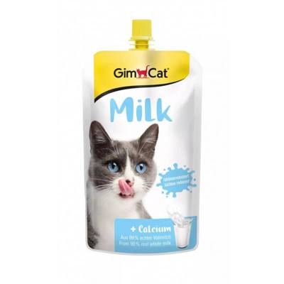 GIMCAT Lapte în pliculeț 200ml pentru pisici