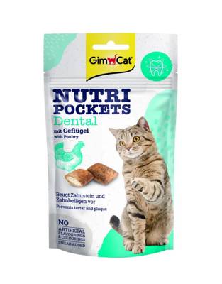 GIMCAT NUTRI POCKETS SUCUL DENTAR DE ARBORE 60g