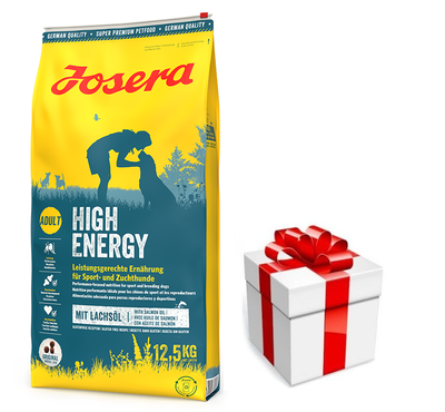 JOSERA High Energy 12,5kg+Surpriză Pentru Câine
