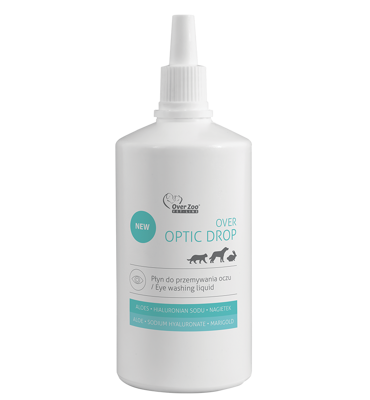 Over Zoo Optic Drop spălare oculară pentru câini 130ml