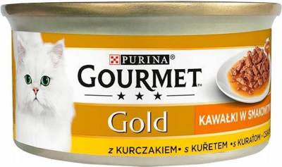 Purina Gourmet Gold Sauce Delight cu pui 85g