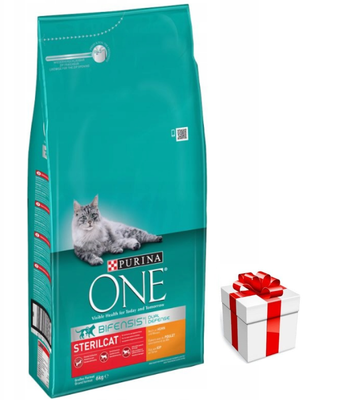 Purina One Cat Sterilcat Hrană pentru pisici Sterilcat Pui 6kg+Cat Surprise